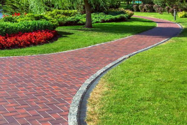 Brick Walkway Installation in Michigan City