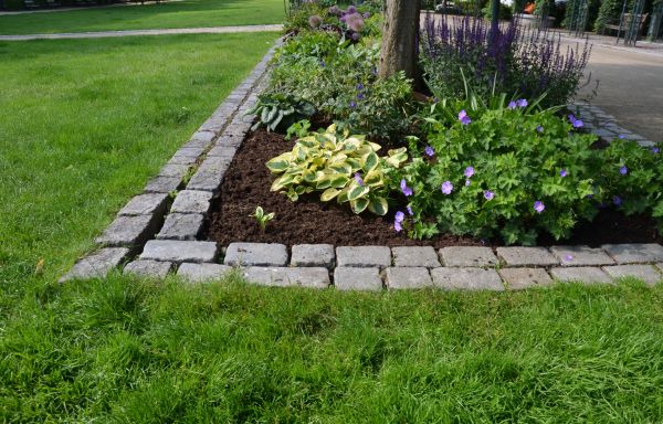Stone Edging Installation in Michigan City