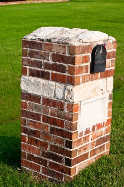Brick Mailbox Installation in Michigan City