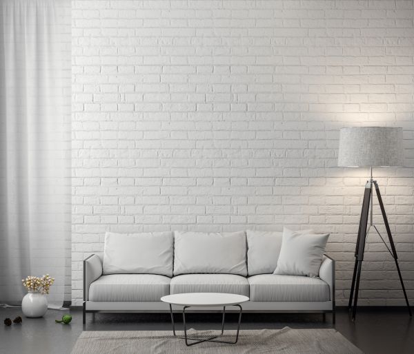 White Brick Installation in Michigan City