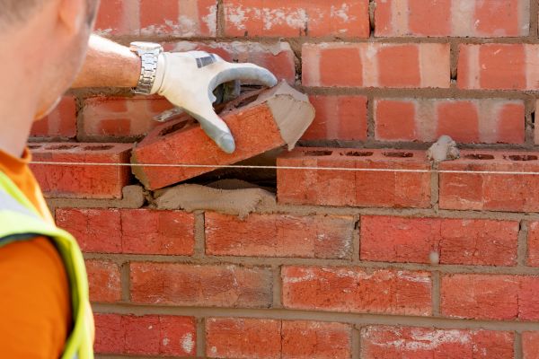 Red Brick Installation in Michigan City