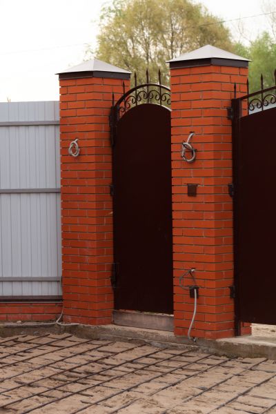 Brick Columns Installation in Michigan City